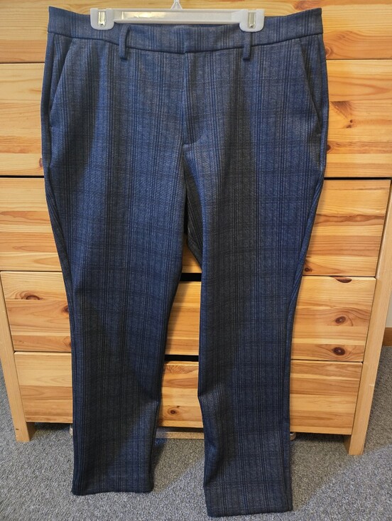 Liverpool Other - LIVERPOOL Men's Blue Plaid Career Dress Pants. Size 36x30.